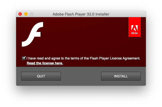 abobe flash player for mac